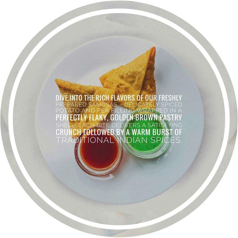Vegetable Samosas (2 pieces)